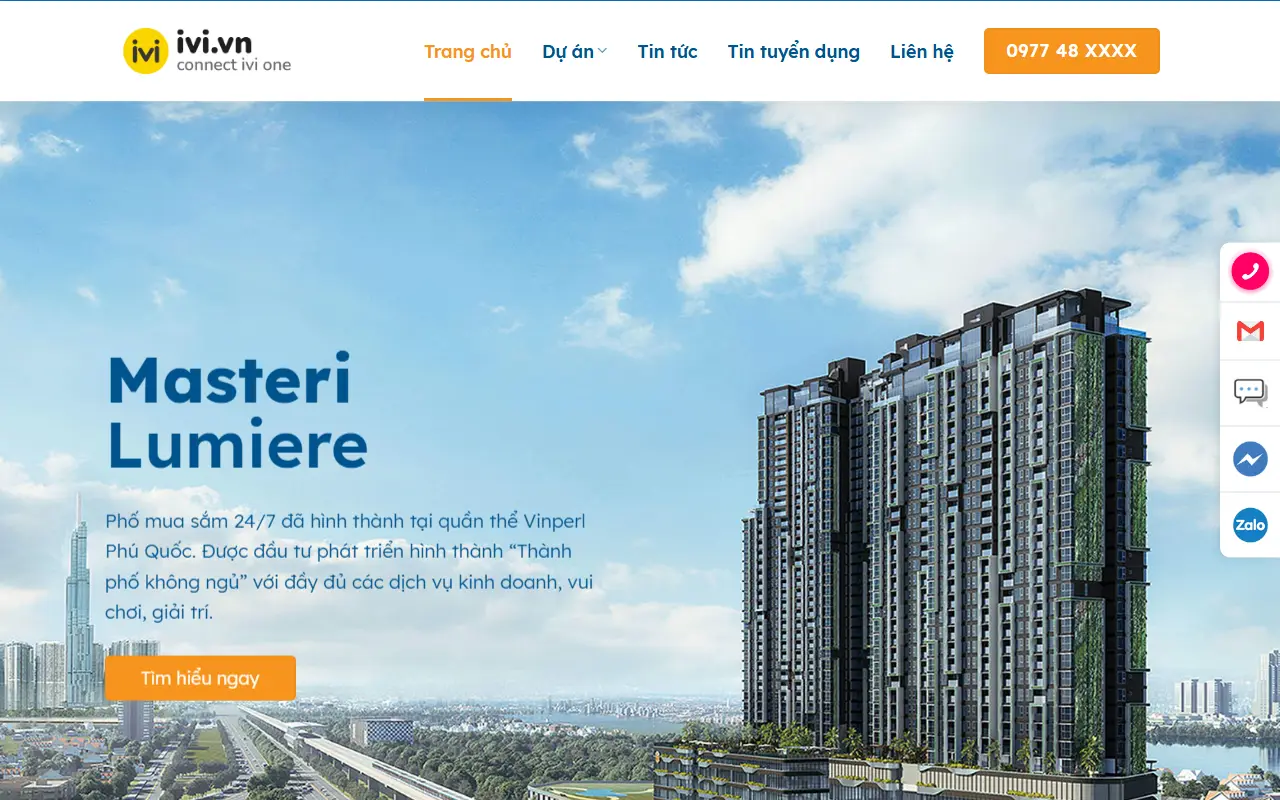 Mẫu website bất động sản — Mẫu website bất động sản
