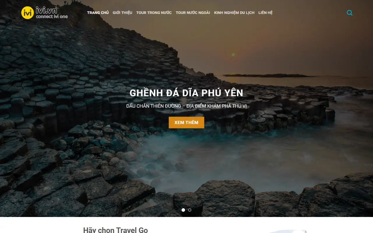 Mẫu website du lịch & tour — Du Lịch 4 – Tour trong nước và quốc tế