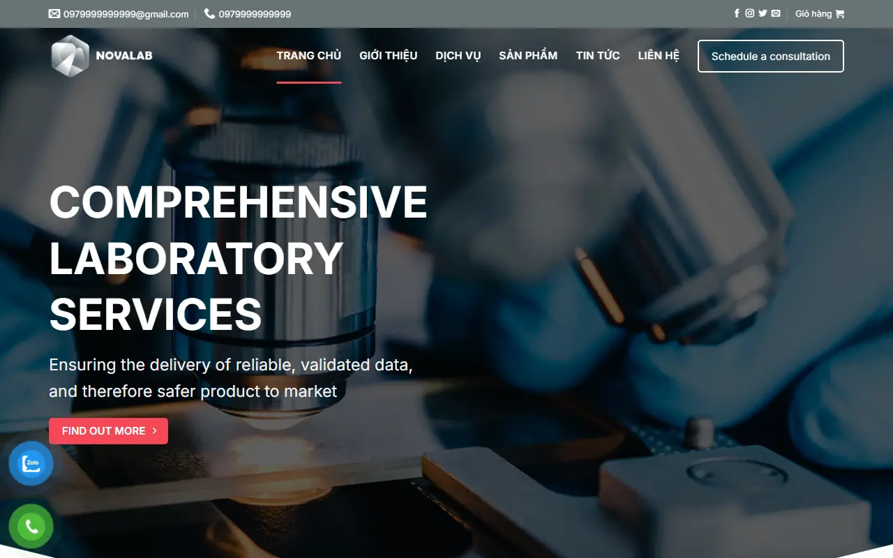 Mẫu website giới thiệu công ty — Mẫu website giới thiệu công ty