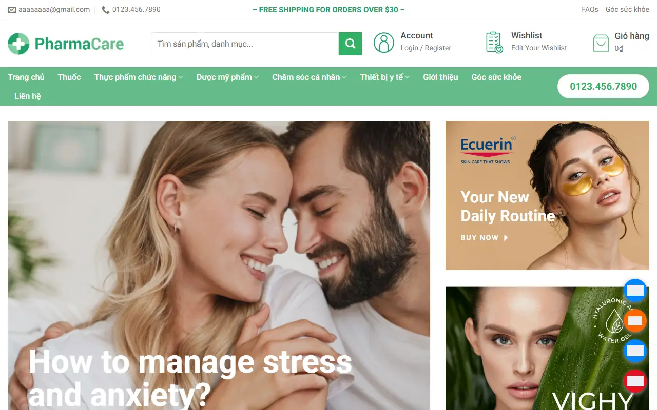 Mẫu website giới thiệu công ty — Mẫu web giới thiệu công ty #3