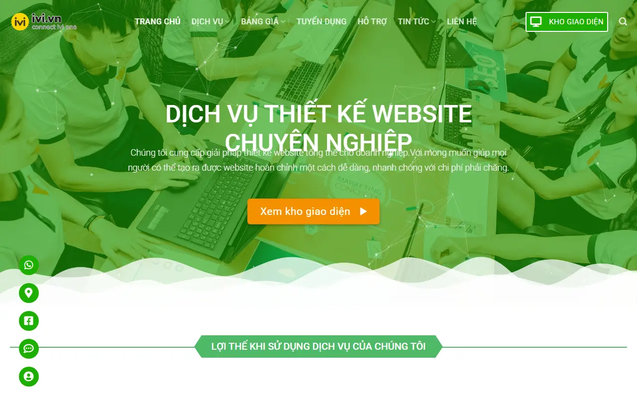 Mẫu website thiết kế web & code — Mẫu theme thiết kế Website