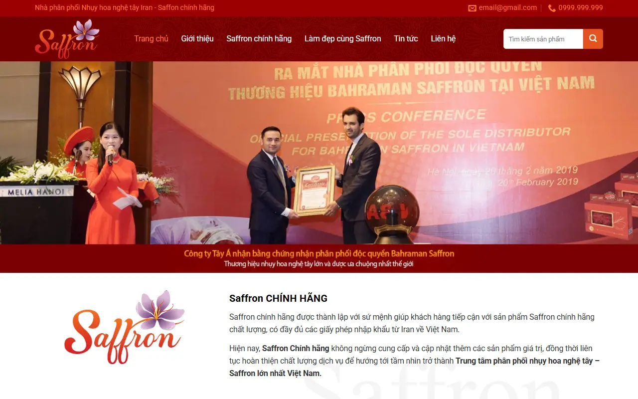 Mẫu website thực phẩm sạch — Thực phẩm #12