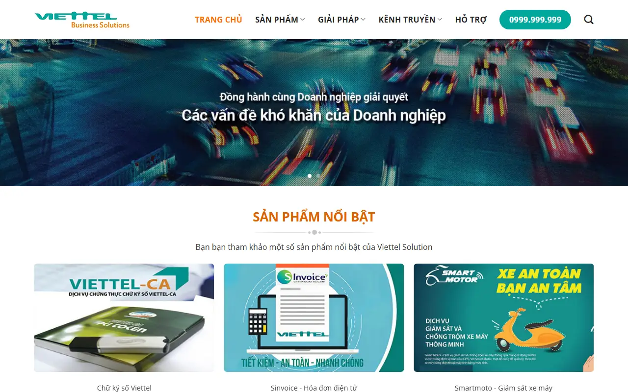 Mẫu website viễn thông & internet — Viễn thông & Internet